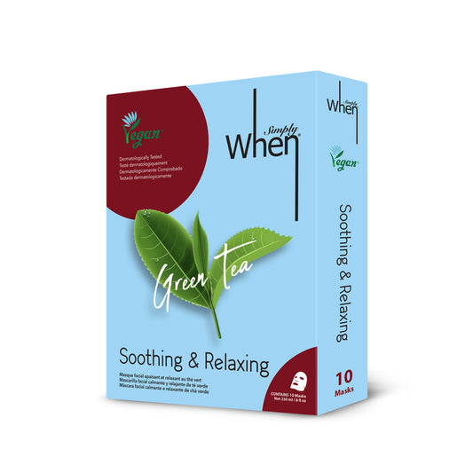 SIMPLY WHEN - Soothing & Relaxing Mask Pack 10pcs