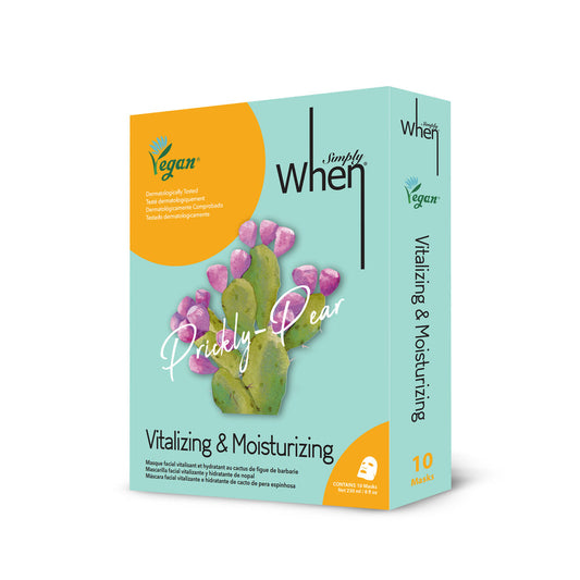 SIMPLY WHEN - Vitalizing & Moisturizing Mask Pack 10pcs
