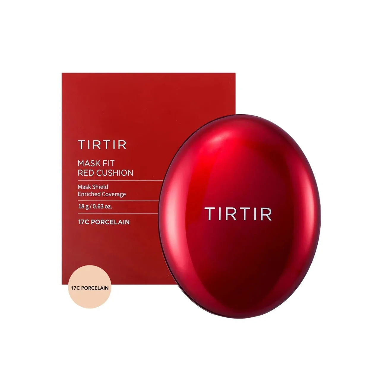 TIRTIR - Mask Fit Red Cushion SPF40 17C PORCELAIN 18g