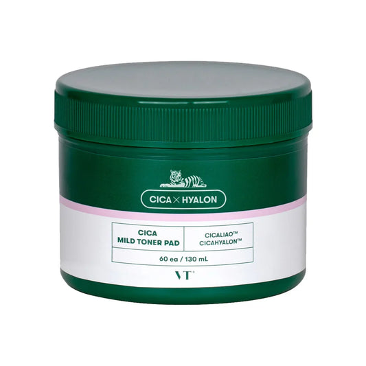 VT Cosmetics - Cica Mild Toner Pads 60pcs 130ml