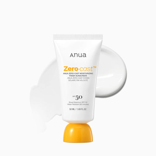 ANUA - Zero- Cast Moisturizing Finish Sunscreen SPF 50+ PA++++ 50ml