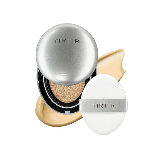 TIRTIR Mask Fit Aura Cushion – 27N CAMEL | Soft Glow Coverage | 18g
