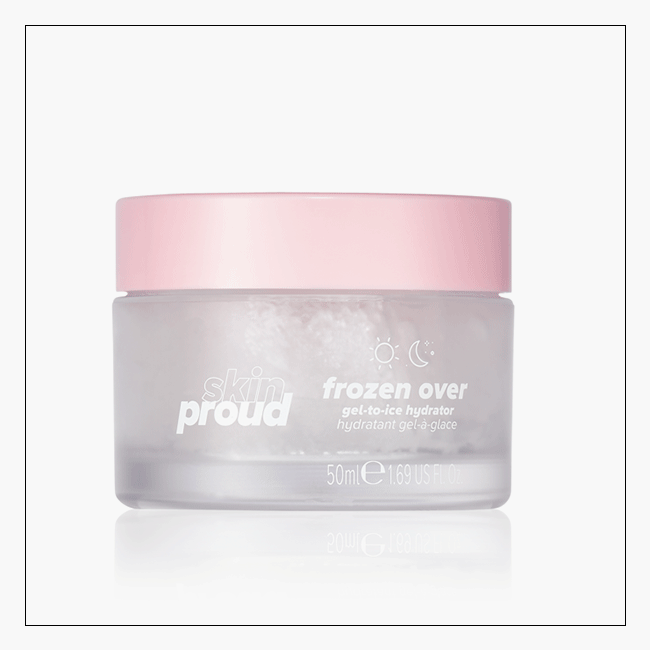 Skin Proud Frozen Over Moisturizer, with triple action hyaluronic acid