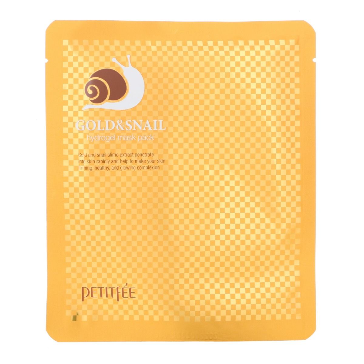 Petitfee Gold & Snail face mask 5 τμχ