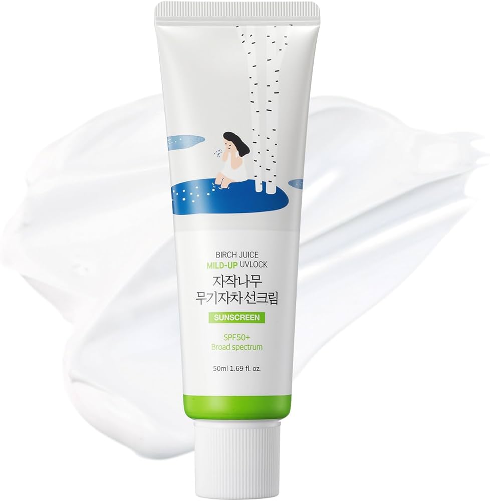 ROUND LAB - Birch Juice Mild Up Sunscreen SPF50+ 50ml