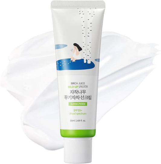 ROUND LAB - Birch Juice Mild Up Sunscreen SPF50+ 50ml