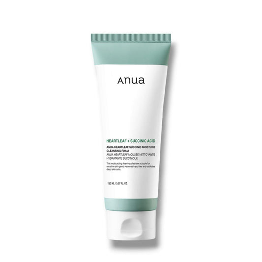 ANUA- Heartleaf Succunic Moisture Cleansing Foam 150ml