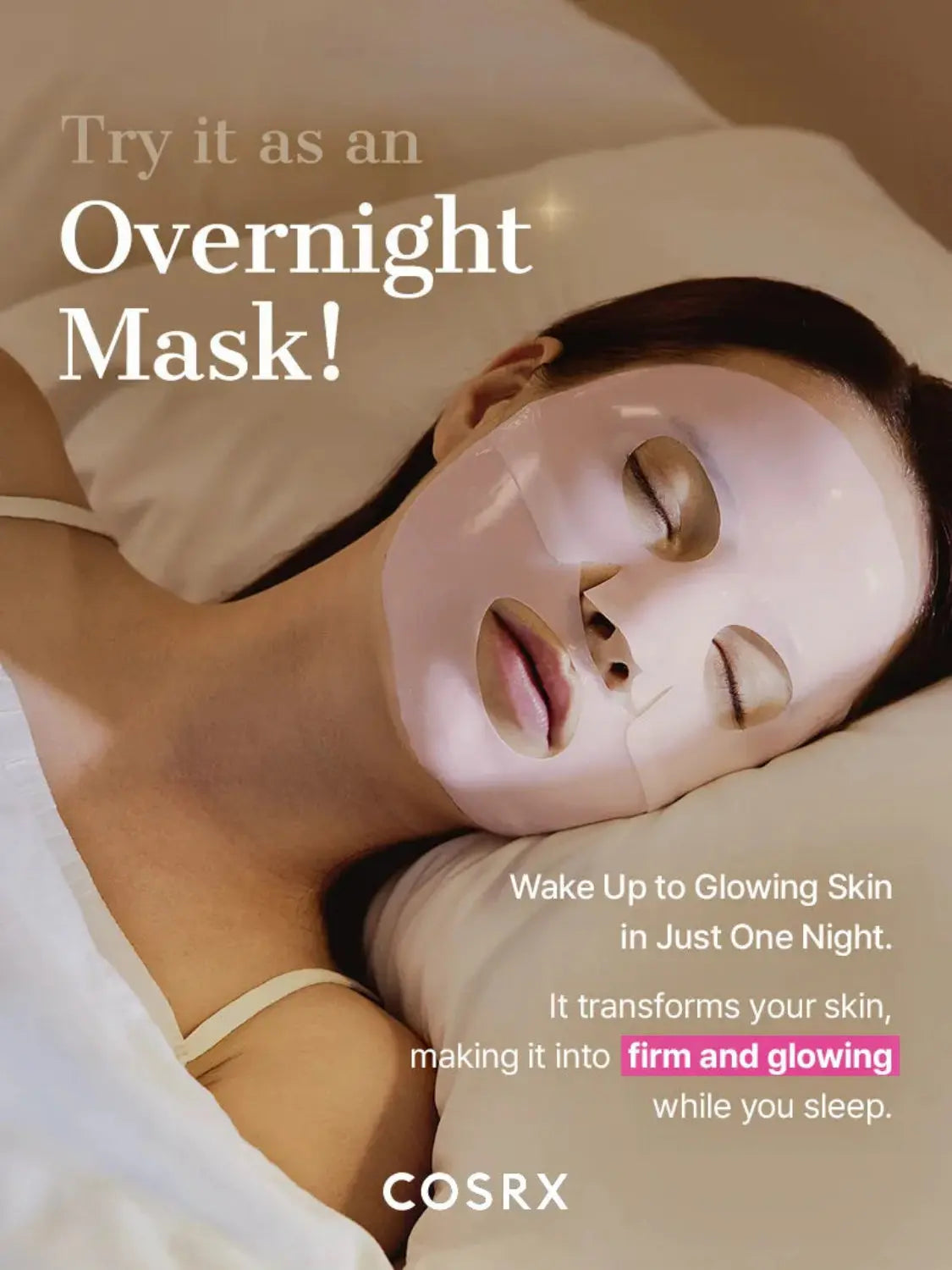 COSRX - The Peptide Collagen Lifting Glow Hydrogel Mask