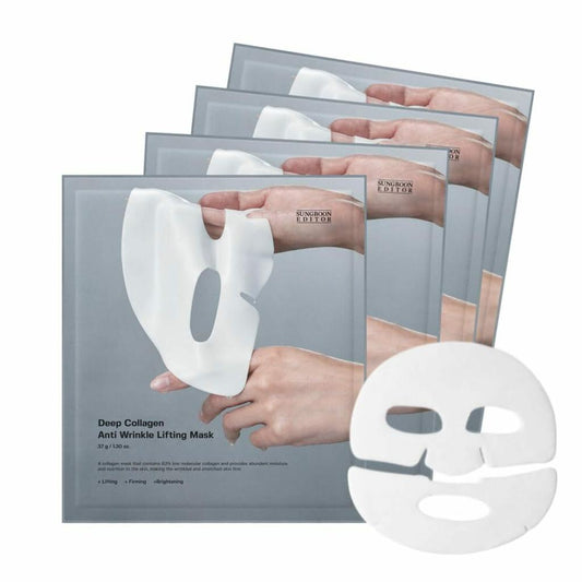 SUNGBOON EDITOR - Deep Collagen Power Boosting Masks 4pcs