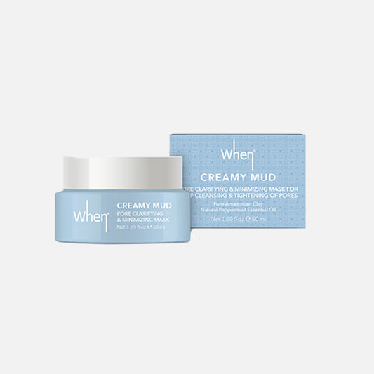WHEN- Creamy Mud Pore Clarifying & Minimizing Mask 50ml