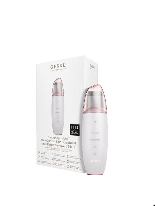 GESKE - MicroCurrent Skin Scrubber & Blackhead Remover - 9 In 1 - Starlight