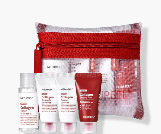 MEDIPEEL - Red Lacto Collagen Skincare Trial Kit 4pcs