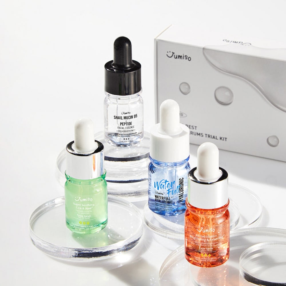 JUMISO - Best Facial Serums Trial Kit