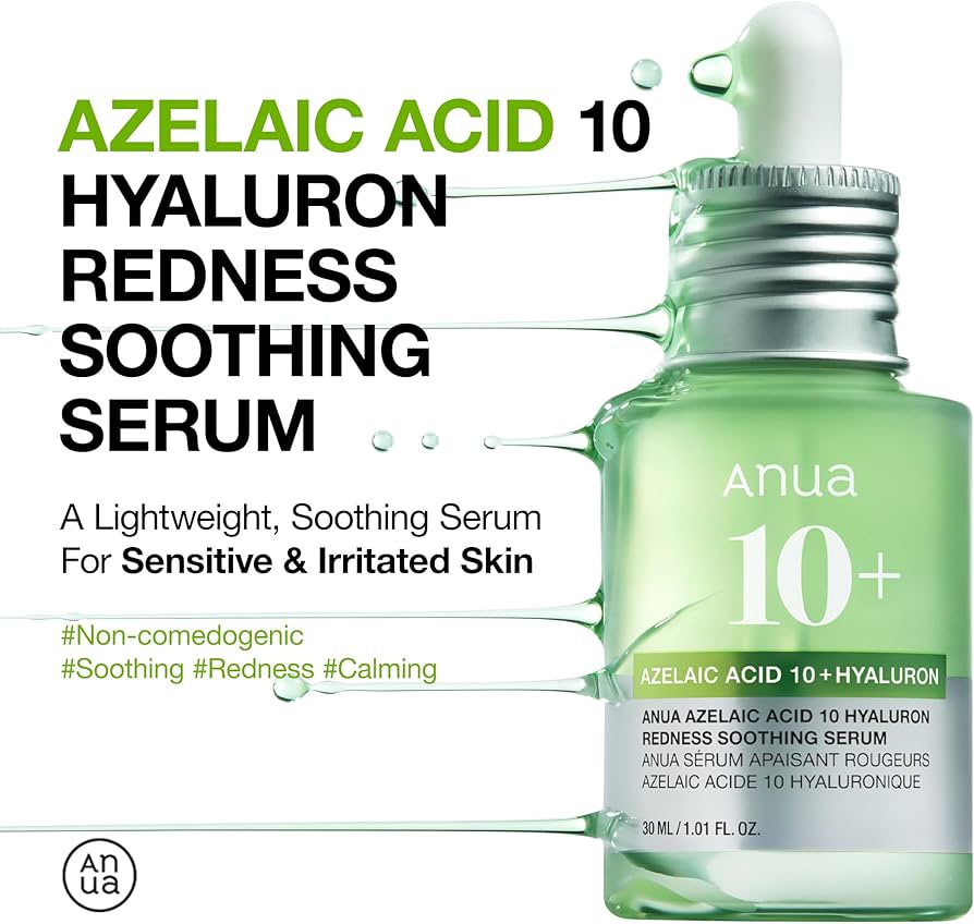 ANUA - Azelaic Acid 10 Hyaluron Redness Soothing Serum 30ml
