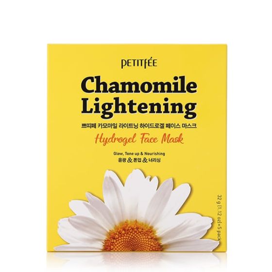 Petitfee Chamomile hydrogel face mask 5 τμχ