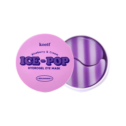 Koelf Blueberry & Cream Ice-pop Hydrogel Eye Mask 60 τμχ