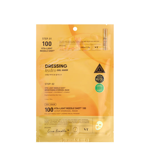 VT Vita-Light Reedle Shot™ 100 – 2 Step Hydrogel Mask