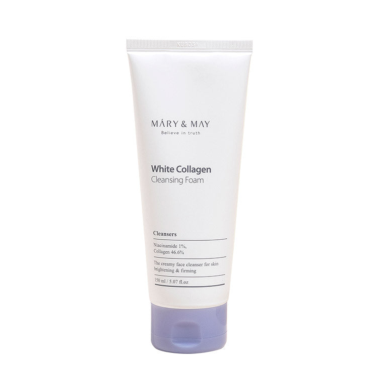 MARY & MAY - White Collagen Cleansing Foam 150ml