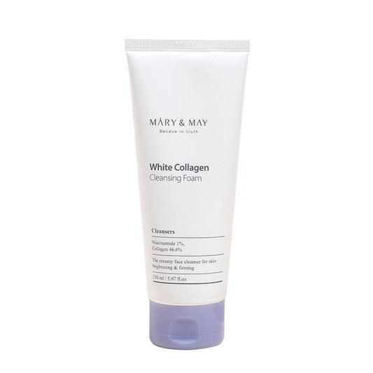 MARY & MAY - White Collagen Cleansing Foam 150ml