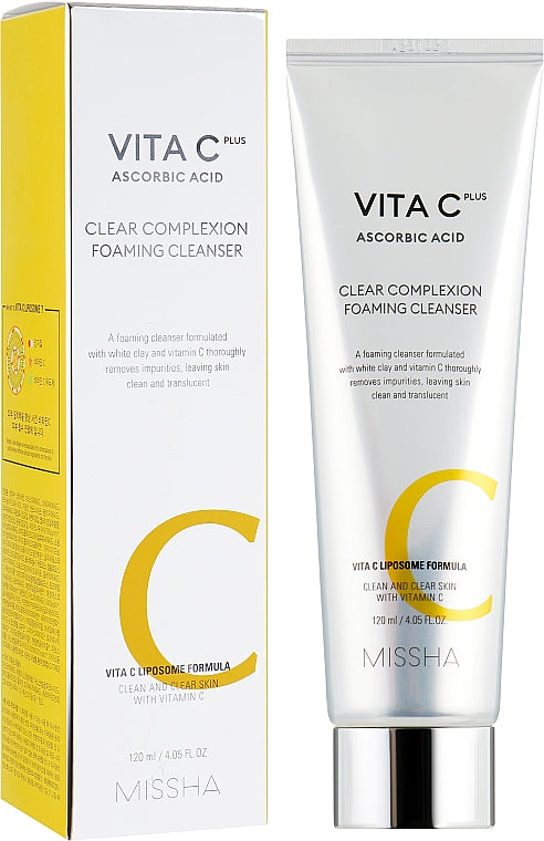 MISSHA - Vita C Plus Clear Complexion Foaming Cleanser 120ml