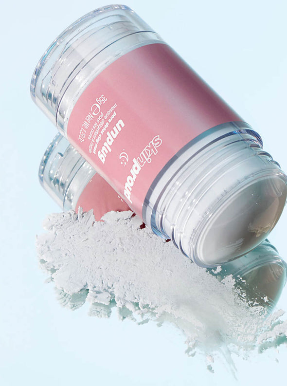 Unplug - white clay mask