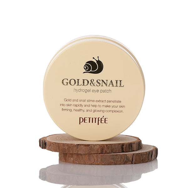 Petitfee Gold & Snail Hydrogel Eye Patch ( συσκευασία 60 τμχ )