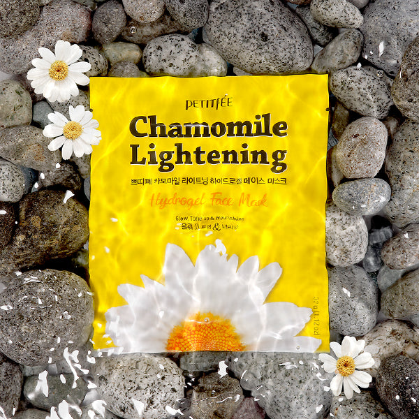 Petitfee Chamomile hydrogel face mask 5 τμχ