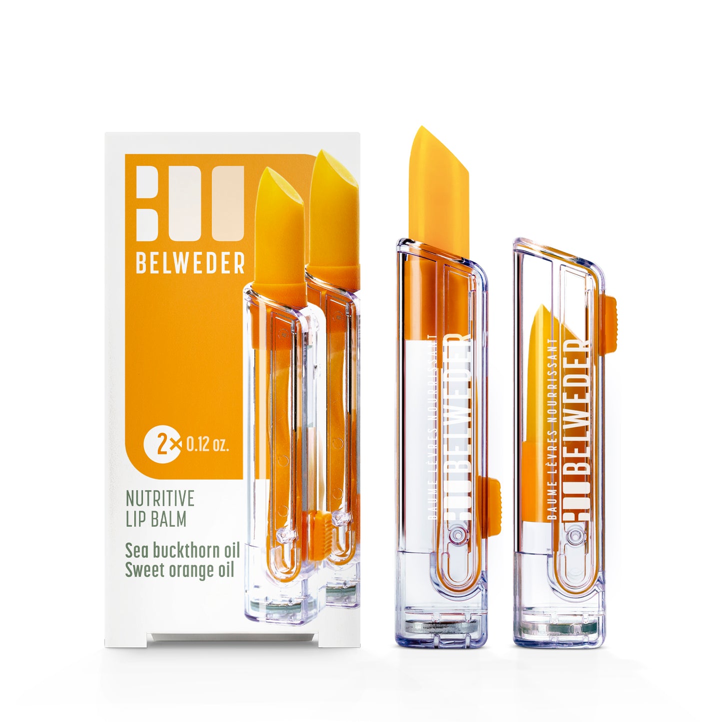 BAUME LÈVRES NOURRISSANT Huile d’Argousier Huile d’Orange douce