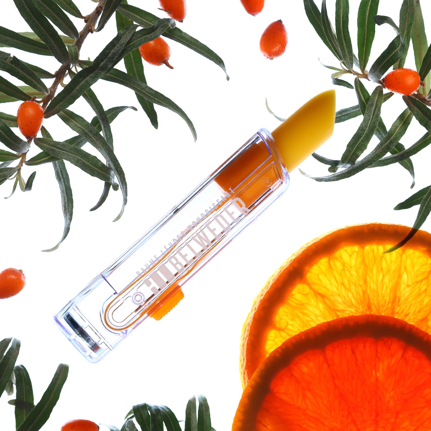 BAUME LÈVRES NOURRISSANT Huile d’Argousier Huile d’Orange douce