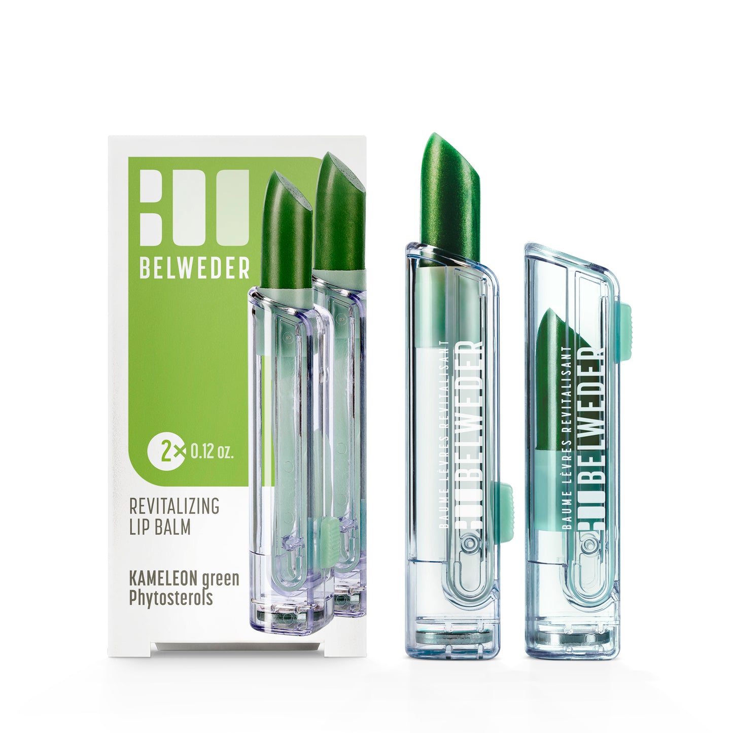 BAUME LÈVRES REVITALISANT Phytostérols Kaméléon vert