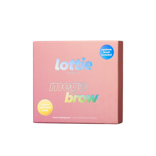 Mega brow Brow Wax & Brush Set
