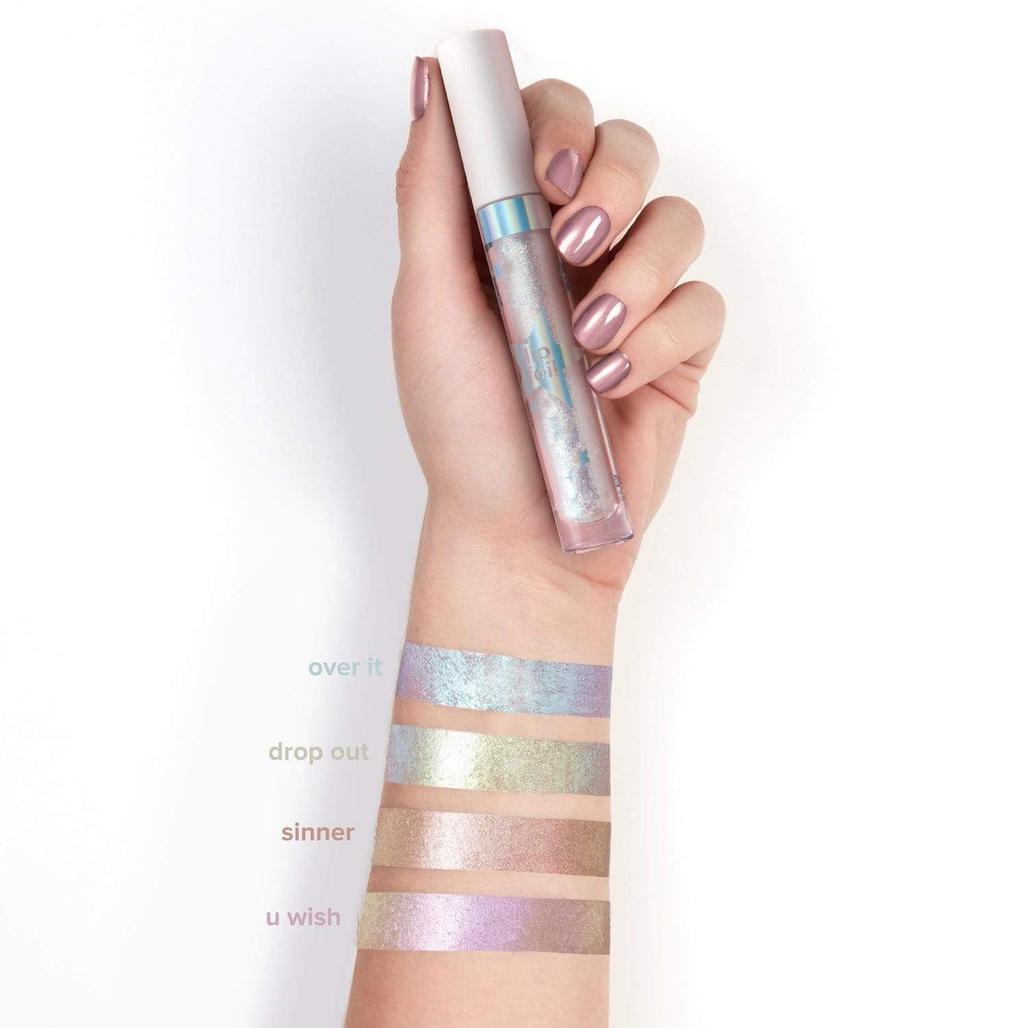lip foil Iridescent Lip Gloss Topper 'vegan and gluten free'