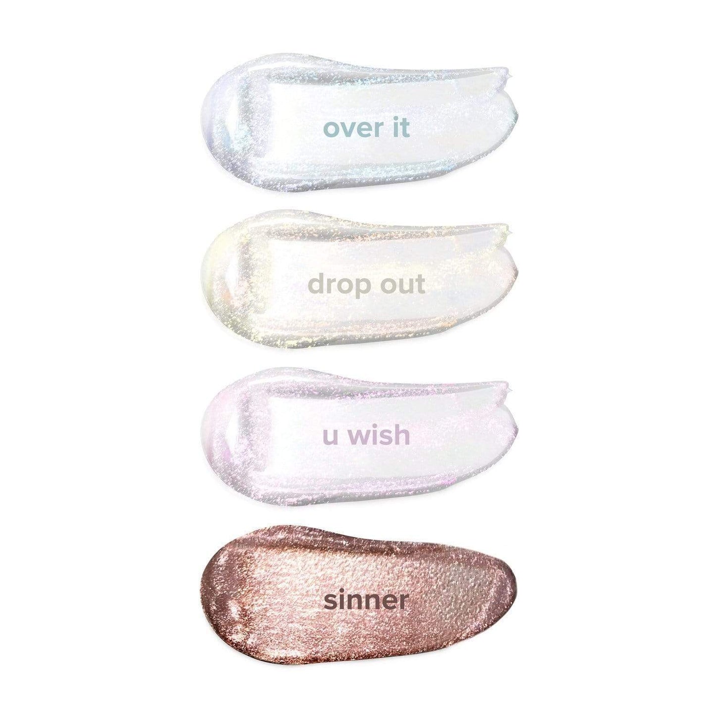 lip foil Iridescent Lip Gloss Topper 'vegan and gluten free'