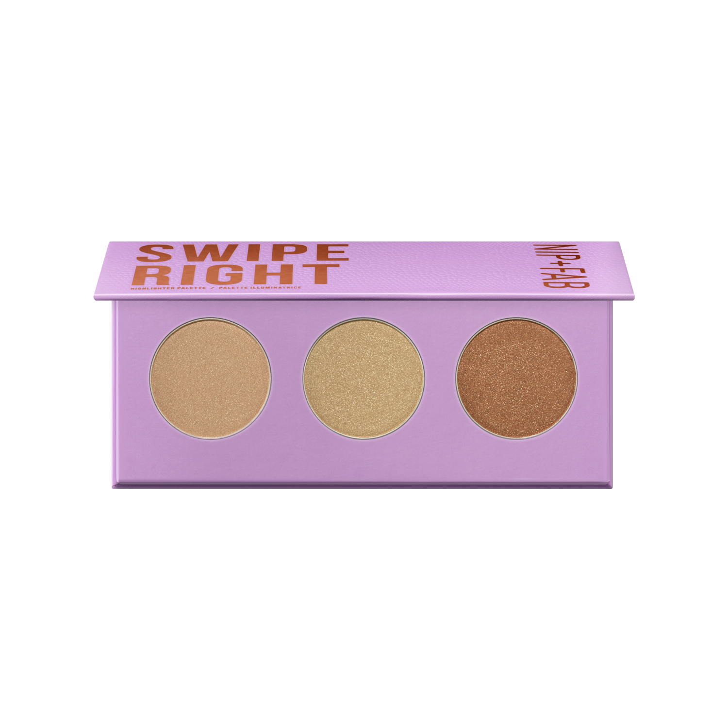 SWIPE RIGHT HIGHLIGHTER PALETTE - Nipandfab.gr
