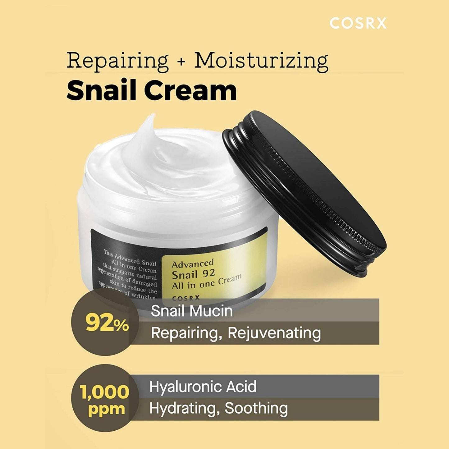 Cosrx Advanced Snail 92 All In One Cream 100g