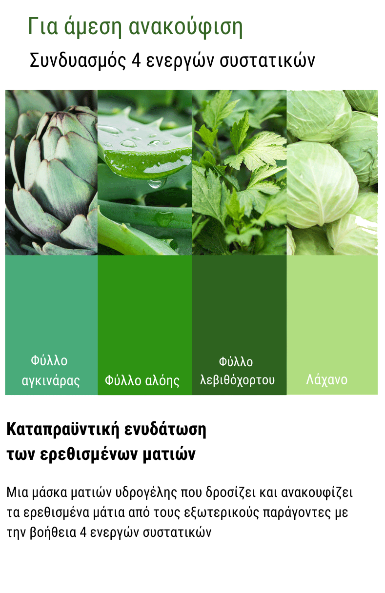 Petitfee Μάσκα Ματιών Patches Artichoke Soothing Hydrogel (Συσκευασία 60 Τεμαχίων)