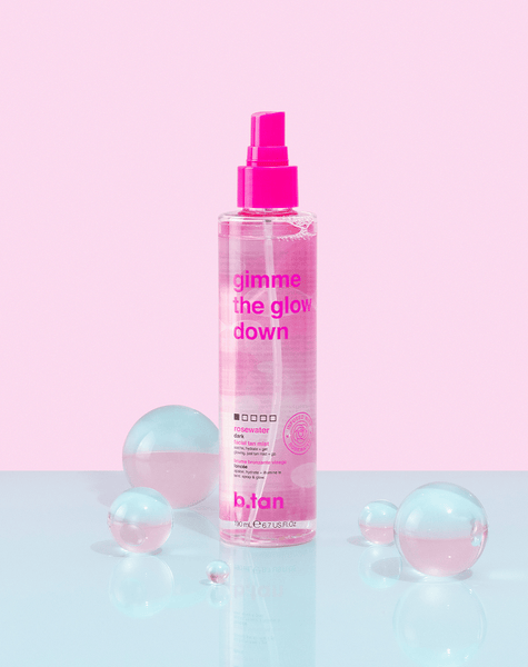 BTAN gimme the glow down - facial tan mist