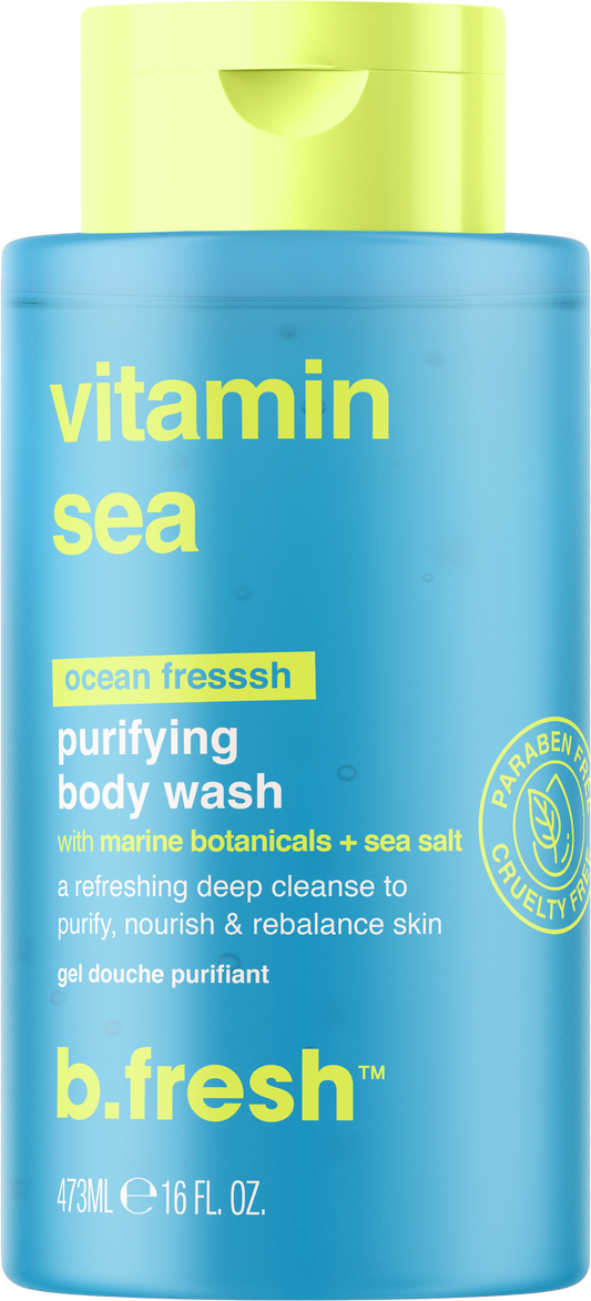 BFRESH - VITAMIN SEA - BODY WASH - 16 FL OZ / 473 ML