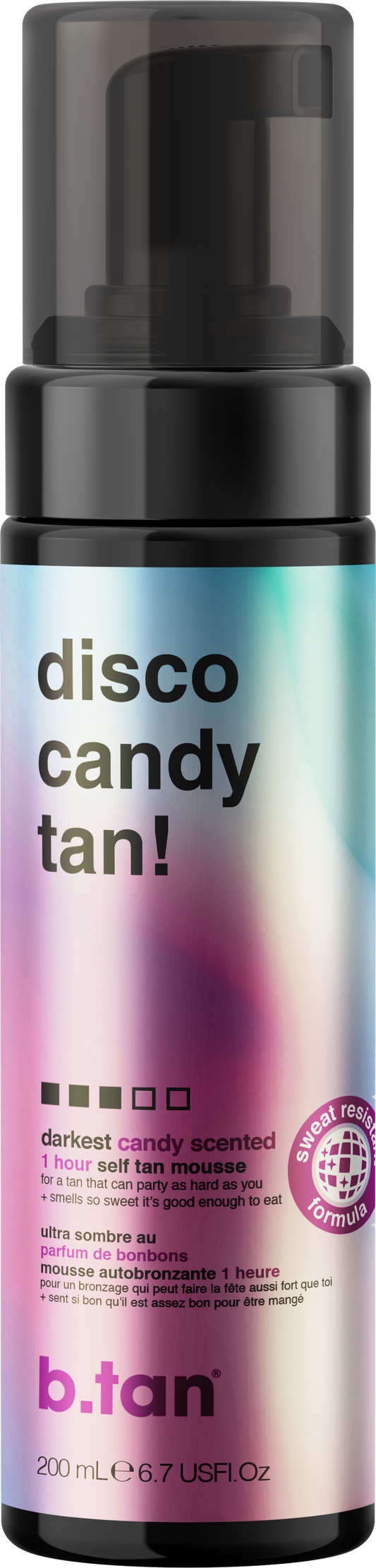 BTAN disco candy tan - self tan mousse