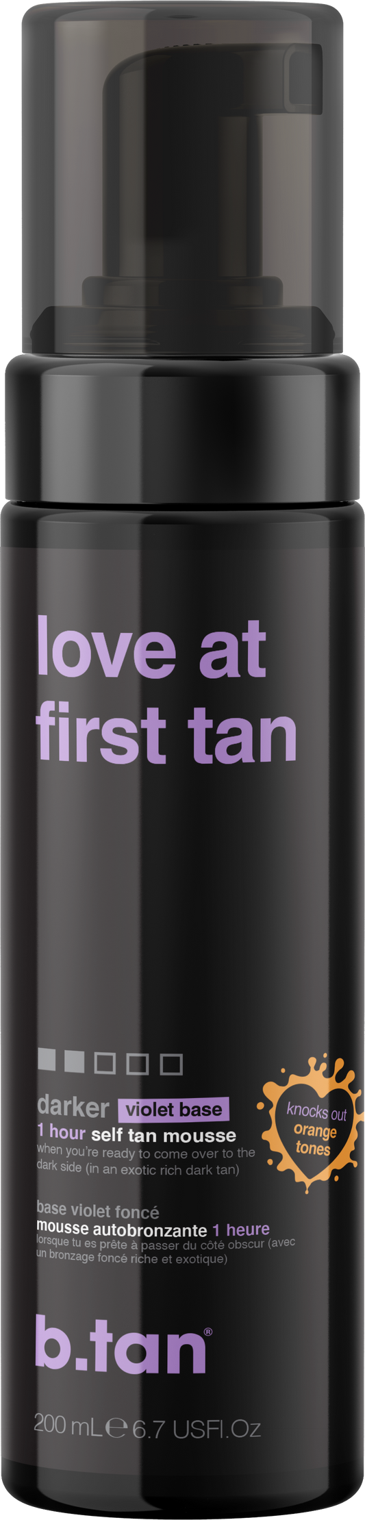 BTAN love at first tan  self tan mousse | 200ml