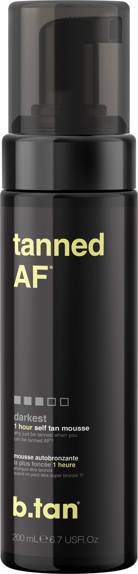 BTAN tanned AF - self tan mousse