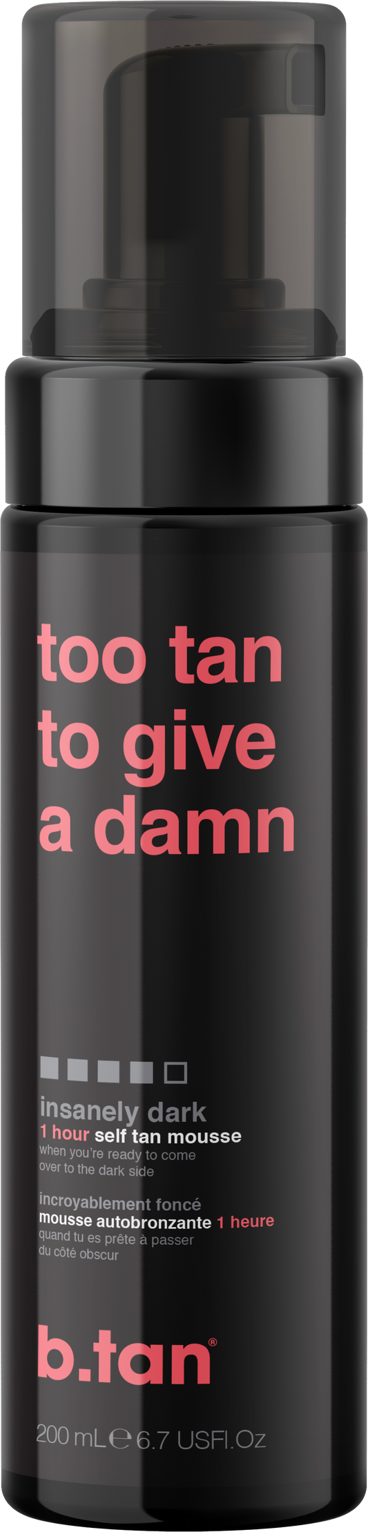 BTAN too tan to give a damn - self tan mousse