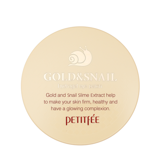 Petitfee Gold & Snail Hydrogel Eye Patch ( συσκευασία 60 τμχ )