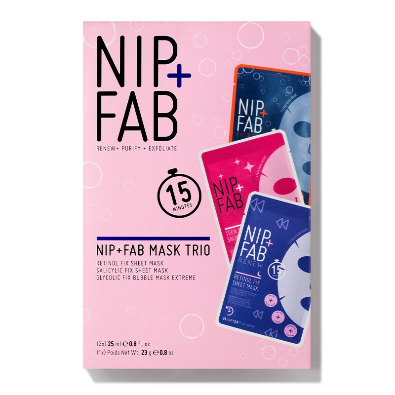 Nip+Fab Mask Trio